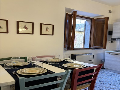 Cucina in Dependance e Zona Pranzo  