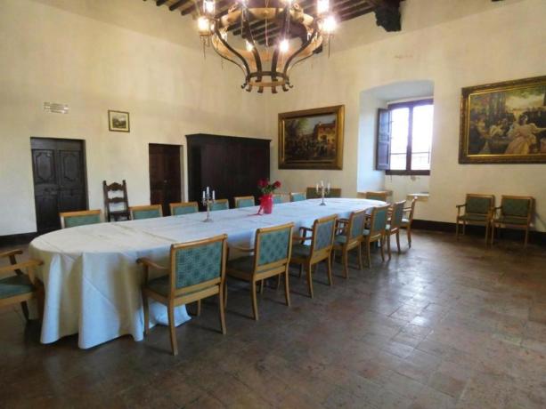 Sala da pranzo perfetta per gruppi numerosi  