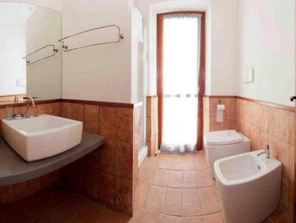 Bagno Privato con Kit di Cortesia 