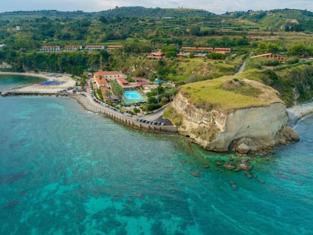 Vista dall'alto: Villaggio Baia delle Sirene 