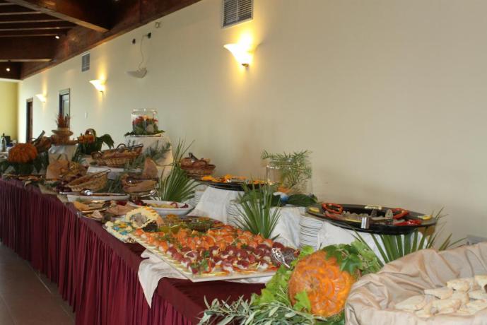 Antipasti a Buffet: Baia della Rocchetta Tropea 