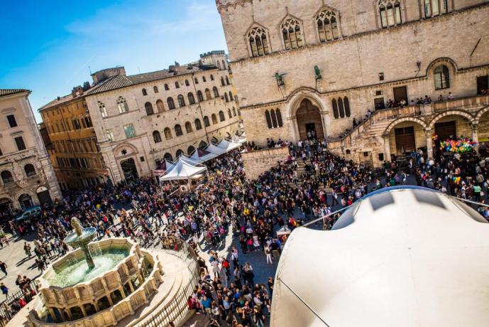 Dove soggiornare in occasione dell'Eurochocolate di Perugia