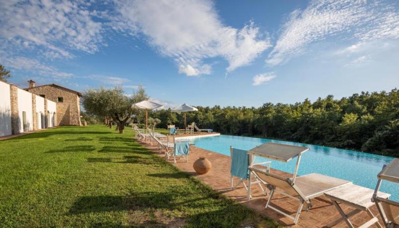 Offerta Umbria Piscina Massaggi Spa Agriturismo Lusso  