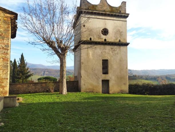 Ampio giardino del Castello ideale per famiglie 