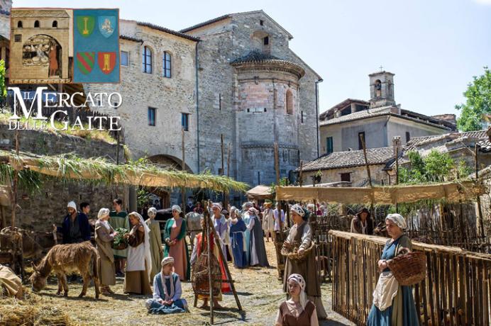 Mercato delle Gaite a Bevagna - Festa Medievale