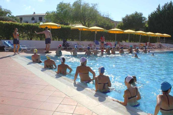 Animazione acqua Gim in Piscina 