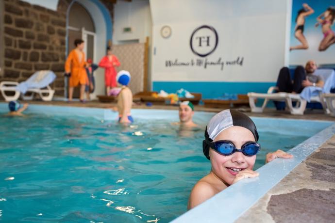 Piscina con accesso ai bambini San Martino Castrozza 