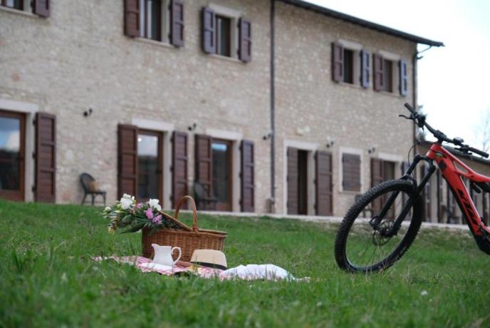 Outdoor in Umbria: Casolare di Campagna Cascia 