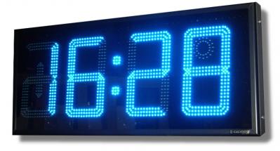 Orologio da parete digitale LED da 15' di grandi dimensioni con telecomando  - Cina Macchina da parete e orologio da parete digitale prezzo