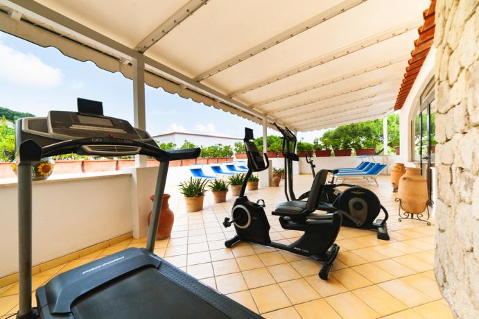 Zona Fitness in hotel con benessere 