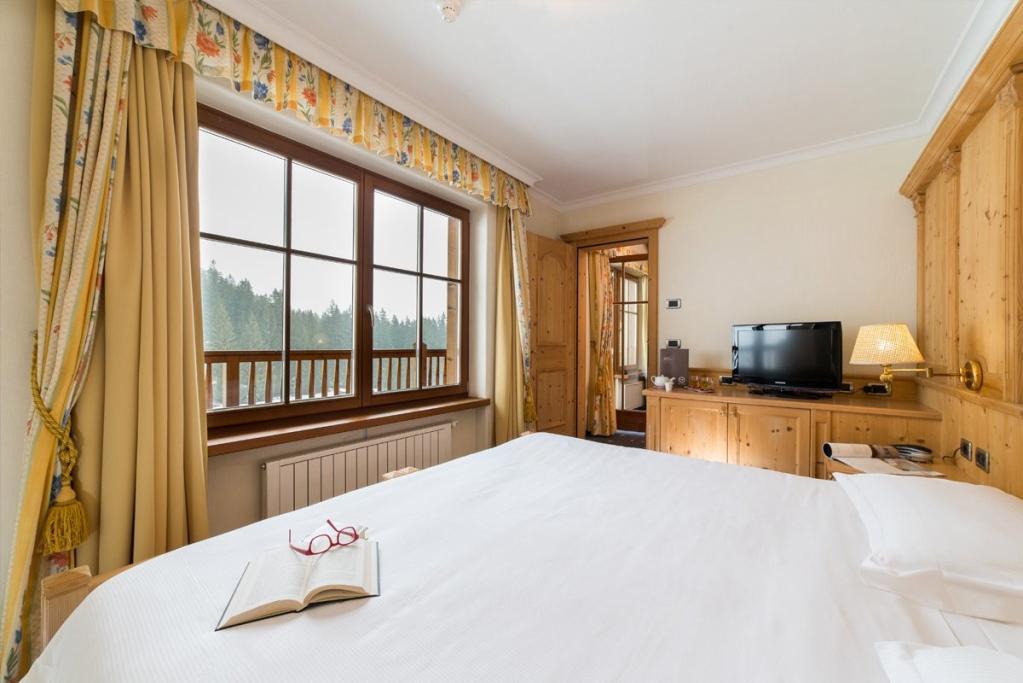 Suite con balcone in Hotel Corvara Dolomiti 