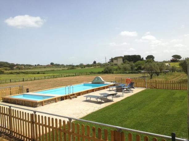 Lazio Agriturismo Con Piscina Scoperta E Idromassaggio Piscina E ...