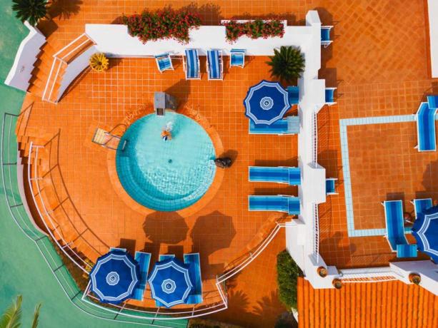 Piscina con acqua minerale Ischia  